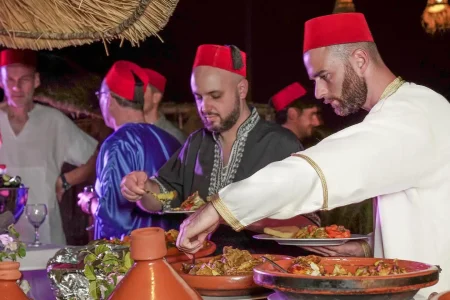 dejeuner piscine a agafay
