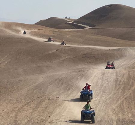 Excursion quad au désert d'Agafay a marrakech