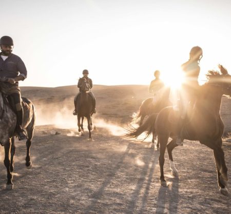 balade cheval au desert agafay