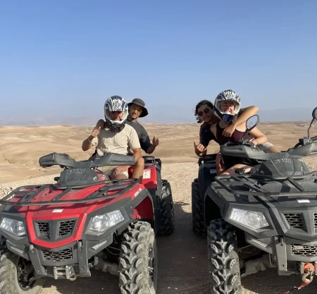 balade quad au Desert agafay