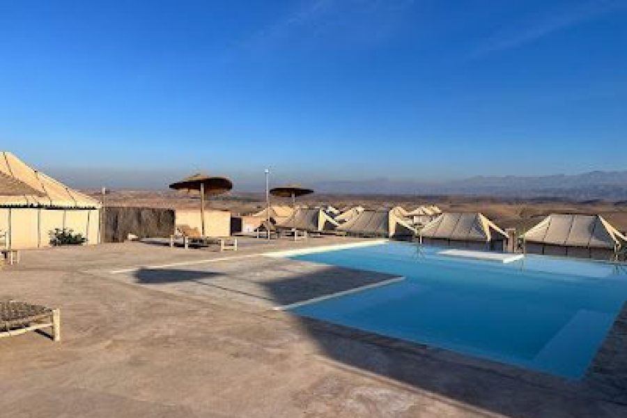 Journée piscine au désert d’Agafay